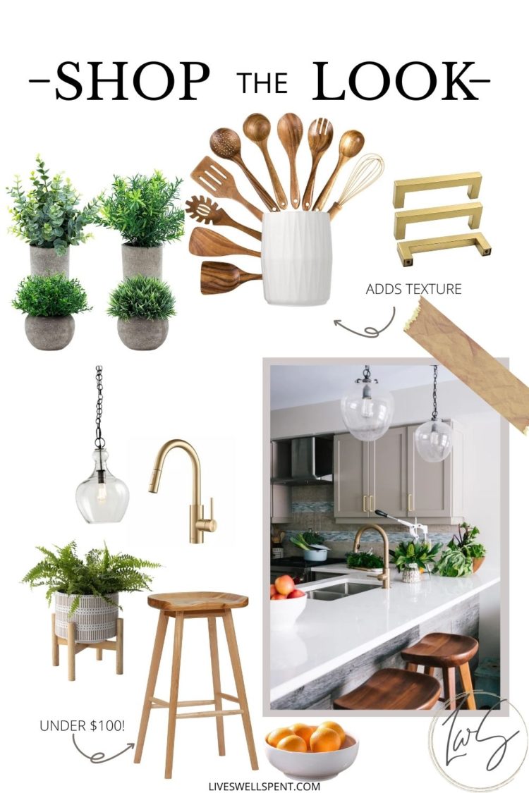 Shop the look - natural kitchen
