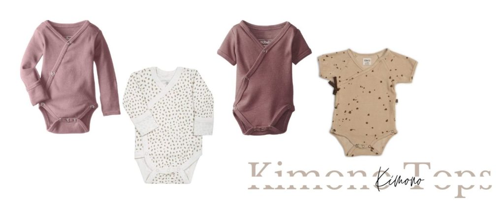 Baby registry essentials - kimono tops